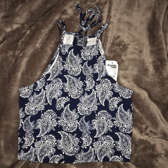 Charlotte Russe Tops - Crop top
